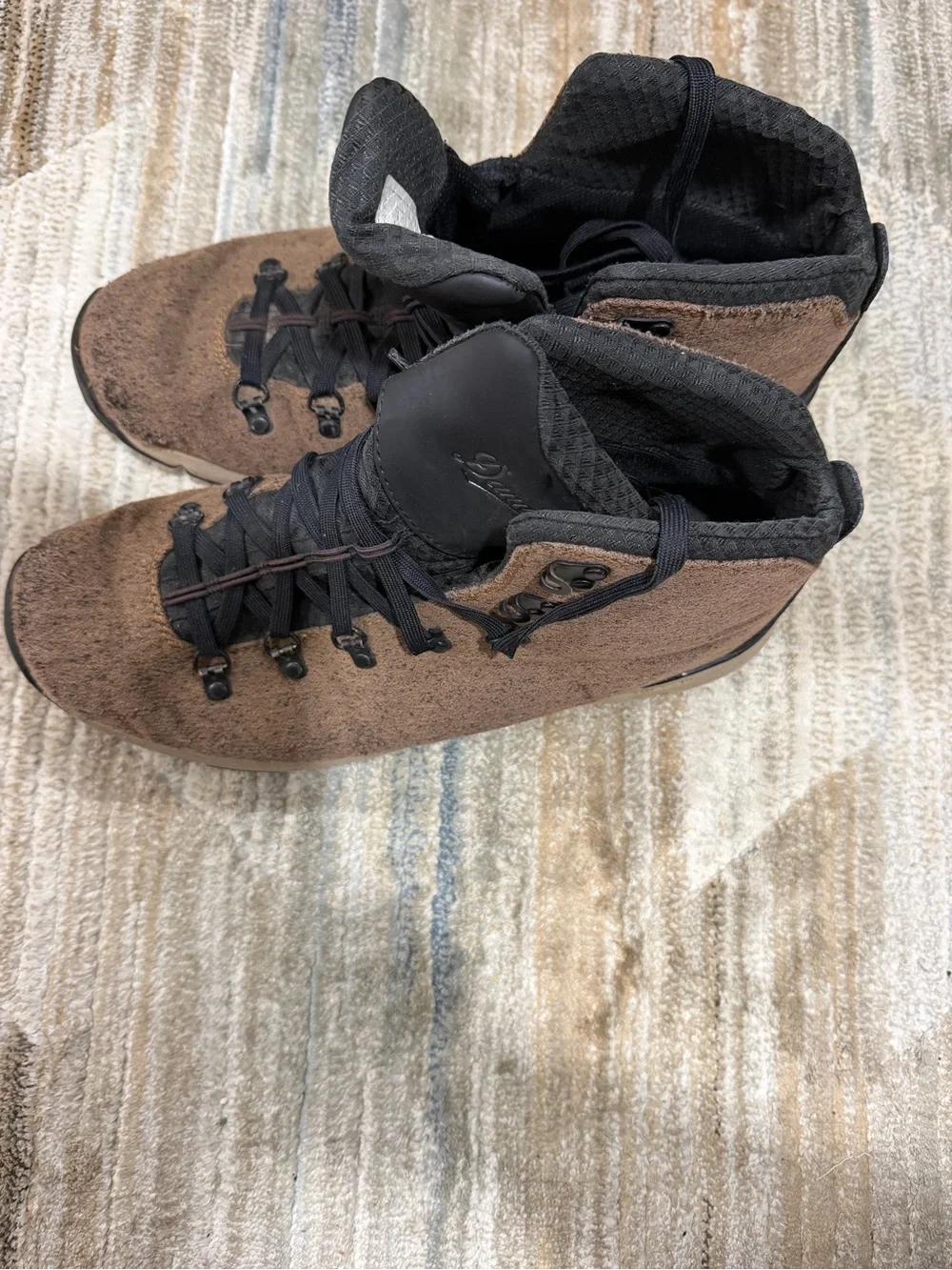 Men's Brown Lace-Up Outdoor Boots